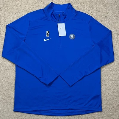 Nuevo con etiquetas Pullover Texas Legends Nike NBA G League 1/4 Cremallera Azul Talla XL Foto 1 de 4