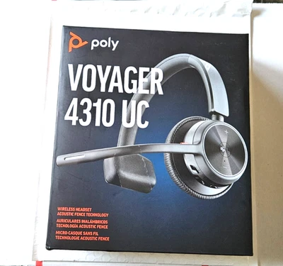 Plantronics by POLY Voyager 4310 UC Single Ear Wireless Bluetooth Headset - Image 1 of 3
