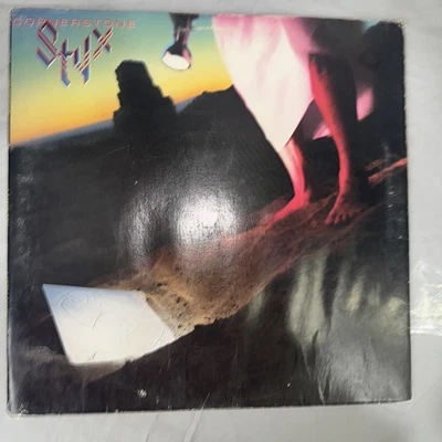 STYX - CORNERSTONE, 1979, A&M, SP-3711, EX/VG - Image 1 of 4