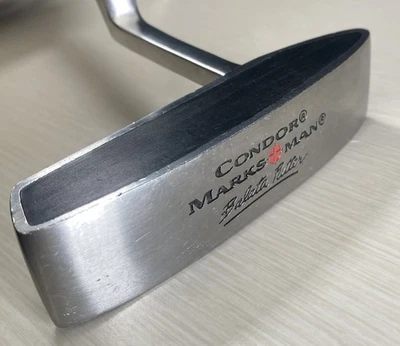 Condor Marks Man balata  blade putter right handed Steel shaft golf club - Image 1 of 4