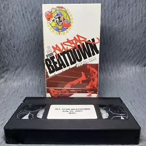 AllStar Beatdown VHS Tape 2001 DJ Battle Contest The Allies Rare Film - Picture 1 of 8