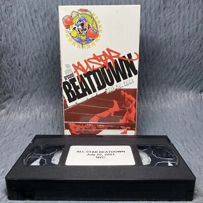 AllStar Beatdown VHS Tape 2001 DJ Battle Contest The Allies Rare Film - Image 1 of 4
