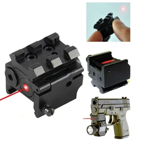 Optics Red Dot Laser Sight Pistol Scope for 20mm Picatinny Rail Mount w/Battery - Picture 1 of 6
