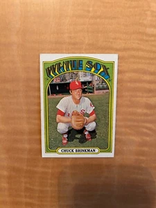 1972 TOPPS BASEBALL HIGH #786 CHUCK BRINKMAN!! NICELY CENTERED!! $1 SHIPPING!! - Picture 1 of 2