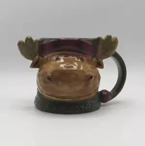 HEARTLAND BY ST. NICHOLAS SQUARE MOOSE FIGURAL MUG EC - Picture 1 of 17