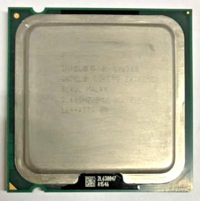 INTEL CORE 2 EXTREME QX6700 SL9UL - 4x 2,66GHz - 8M - 1066 MHz - Sockel 775#1593 - Bild 1 von 2