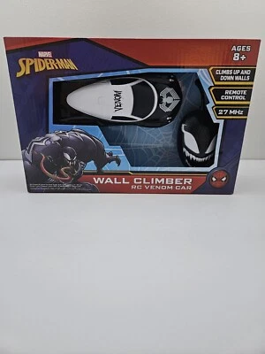 Marvel Spider-Man Wall Climber Controle Remoto Venom Car *Novo em folha*  - Imagem 1 de 4