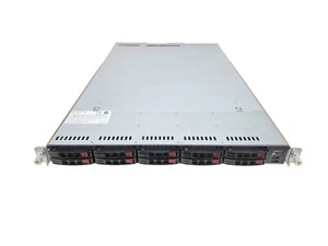 SuperMicro 1028U-TR4+ 10 Bay SFF Barebone Server w/ X10DRU-i+ Dual 750W PWS - Picture 1 of 3
