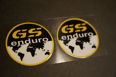 GS Enduro für BMW Aufkleber Verkleidung F850GS R1200GS R1250GS gelb #UV - Bild 1 von 2