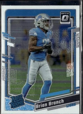 2023 DONRUSS OPTIC RATED ROOKIE #233 BRIAN BRANCH  - Image 1 of 2