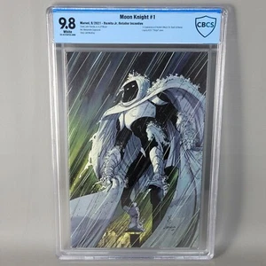 Moon Knight #1 Virgin John Romita Jr. 1:200 Incentive Variant CBCS 9.8 NM+ - Picture 1 of 7