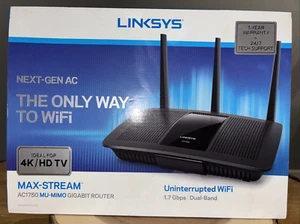 Linksys EA7300 AC1750 MU-MIMO Gigabit Router Open Box - Zdjęcie 1 z 7