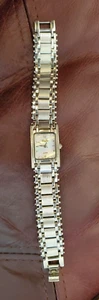 Vintage Vanity Fair VFW511 Armbanduhr elegant goldfarben Art Deco - Bild 1 von 5