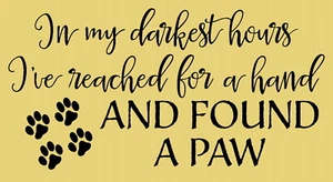 ARTÍCULO DE PLANTILLAS 8800 J 11"x20" - EN MIS HORAS MÁS OSCURAS - PLANTILLAS MYLAR REUTILIZABLES - Imagen 1 de 1