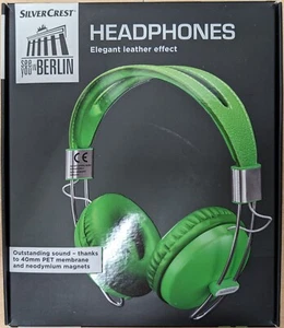 Silvercrest Cuffie "See You In Berlin" - Verde - Foto 1 di 3