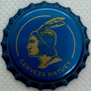 Tapa de botella corona de cerveza forrada de plástico EE. UU.: Hatuey Brewing - Imagen 1 de 1