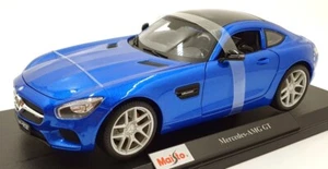 Maisto 1/18 Scale Diecast 46629 - Mercedes-Benz AMG GT - Blue - Picture 1 of 5