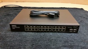Dell PowerConnect 2824 24-portowy gigabitowy przełącznik zarządzany z zasilaczem 1737 - Zdjęcie 1 z 6