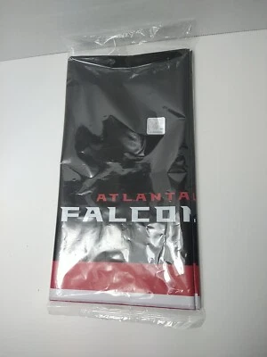 Atlanta Falcons Plastic Table Cover 54" X  102" NEW - Image 1 of 3