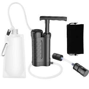 Hand-Pump Portable Water Filter Purification&Filtration 0.1μm Outdoor,Emergency
