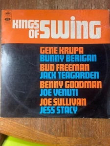 RARE Kings Of Swing LP Vinyl Australian Pressing 1966 Krupa Goodman - Picture 1 of 6
