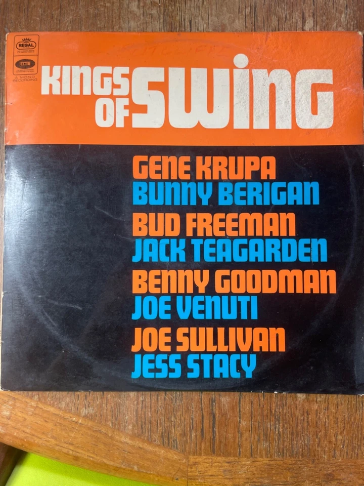 RARE Kings Of Swing LP Vinyl Australian Pressing 1966 Krupa Goodman - Image 1 of 4