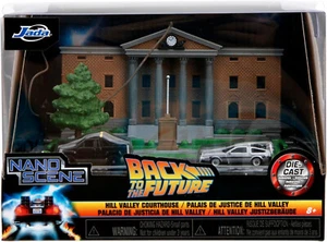 Back to the Future Hill Valley Courthouse Diorama (1985 Movie) Nano Scene Series - Picture 1 of 9