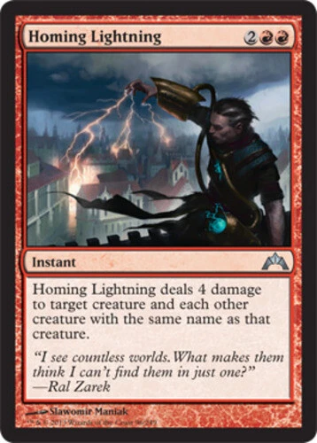 Gatecrash - Homing Lightning - Foil - Image 1 of 1
