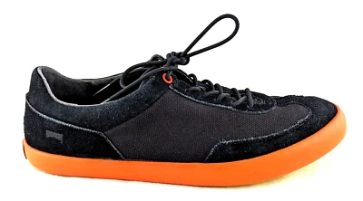 Zapatos informales para hombre Camper Pursuit EE. UU. 8 UE 41 K100060-001 negro naranja $175 en muy buen estado* Foto 1 de 4