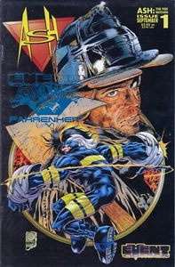 ASH: THE FIRE WITHIN VOL 1 1996 EVENT COMICS FAHRENHEIT EDITION COMIC BOOK W/COA - Picture 1 of 2