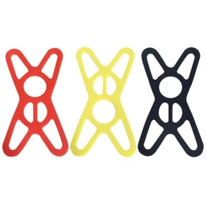 Silicone Phone Holder Universal Elastic Rubber Security Strap - Picture 1 of 9