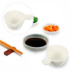 6pc Ceramic Japanese Bowl Set with Handles for Soy Sauce, Sushi & Snacks