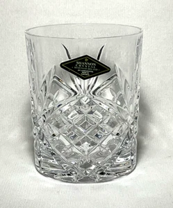 SHANNON (Godinger) ~ Crystal 3-7/8" DOUBLE OLD FASHIONED GLASS (Dublin, 10 oz) - Picture 1 of 6