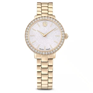 Orologio Swarovski Matrix 3 maglie bracciale metallo, finitura tono oro champagne 5715026 - Foto 1 di 7