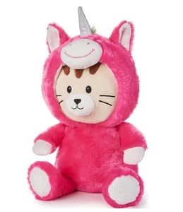 Disfraz de peluche Spark Create Imagine Cat en unicornio rosa 18" peluche gatito - Imagen 1 de 7