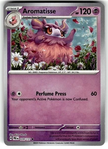 SV: Prismatic Evolutions #039/131 Aromatisse (Poke Ball Pattern) LP - Picture 1 of 2