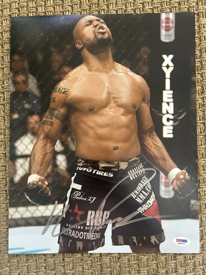 Foto firmada por Rampage Jackson UFC PSA/ADN - 11 x 14 pulgadas, Pride fc Foto 1 de 1