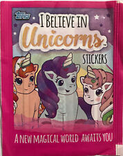 Topps stickers Disney  I believe in Unicorns 25 sealed unopened packs