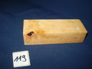 Manico per coltello biancospino blocco manico coltello 12o x 40 x 30 mm n: 119 - Foto 1 di 2