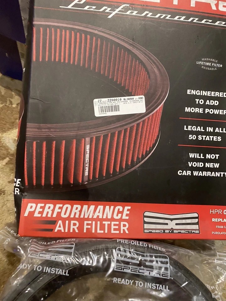 Spectre Performance HPR0326 Round Air Filter   - Image 1 of 2
