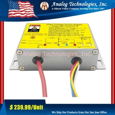 High Voltage Power Supply  AHV12V4KV5MAW Shutdown Input 12V Output4KV 5mA - Image 1 of 4