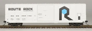 InterMountain HO 47522 Rock Island "The Rock" White 5277 Cu. Ft. Boxcar - Picture 1 of 2