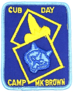 Cub Day Camp MK Brown Golden Spread Council Patch Texas TX - Picture 1 of 2