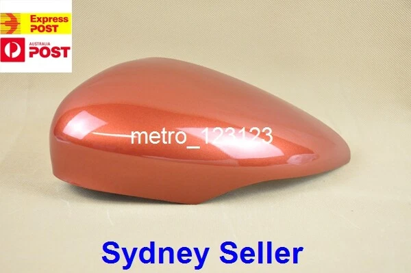 CUBIERTA TAPA CARCASA ESPEJO CASA PARA FORD FIESTA 2009 - 2019 (LADO IZQUIERDO, NARANJA) Foto 1 de 1