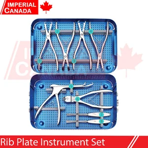 Rippenplatte Instrumentenset 9-teilig - Bild 1 von 3
