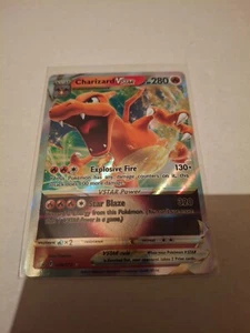 Juego de cartas coleccionables Pokémon Charizard VSTAR 018/172 Brilliant Stars casi nuevo/muy bueno - Imagen 1 de 1