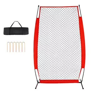 I Screen Baseball Pitching Net for Batting Cage Softball Screen 7x4ft - Picture 1 of 12