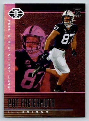 2021 Panini Chronicles Draft Picks Illusions #122 Pat Freiermuth (ref 219276) - Image 1 of 2