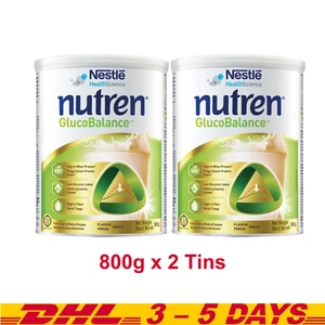 Nestlé Nutren Leche Diabética Nutrición Completa Vainilla 800g 2 Latas Envío Rápido - Imagen 1 de 6
