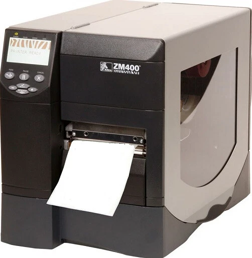 Zebra ZM400-300E-0100T 300 DPI, USB, Parallel, LAN, Thermo-Transfer Direkt Druck - Bild 1 von 1